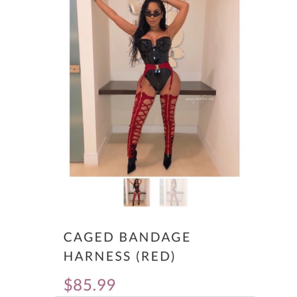 Caged bandage harness NEW